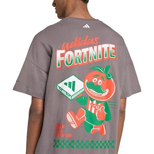Adidas M Fn T-Shirt Erkek Günlük Tişört JV7965 Gri