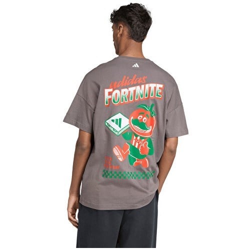 Adidas M Fn T-Shirt Erkek Günlük Tişört JV7965 Gri
