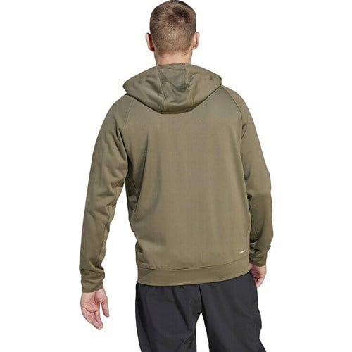 adidas M Gg Bl Fz Hd Erkek Antrenman Ceketi IM1768 Haki