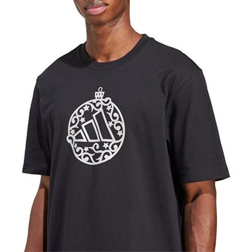 Adidas M Hol Met T Erkek Günlük Tişört JM6437 Siyah