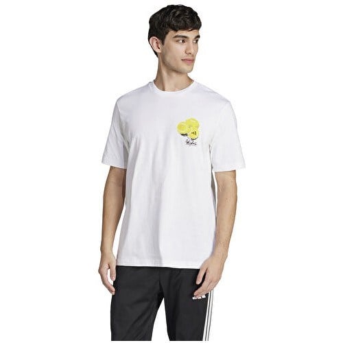 adidas M L Sl Lemon T Kadın Günlük Tişört Jj3959 Beyaz