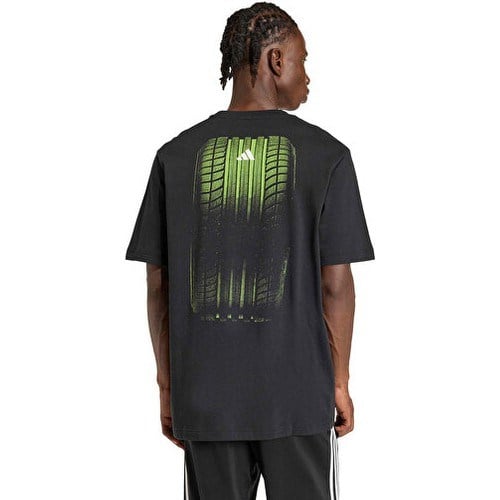 Adidas M Mts Burn T Erkek Günlük Tişört JZ5053 Siyah