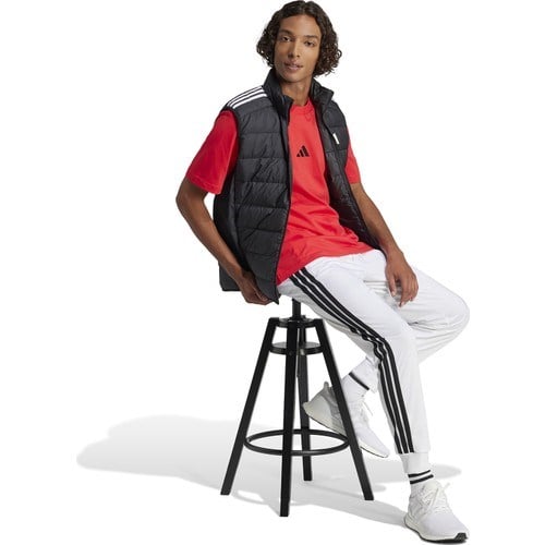 adidas M Sl Sj T Erkek Günlük Tişört JF1095 Kırmızı