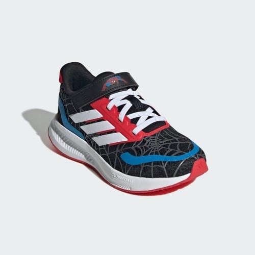adidas Marvel Spider-Man Runfalcon Çocuk Spor Ayakkabı Suni Deri Tabanlı Konforlu Tasarım