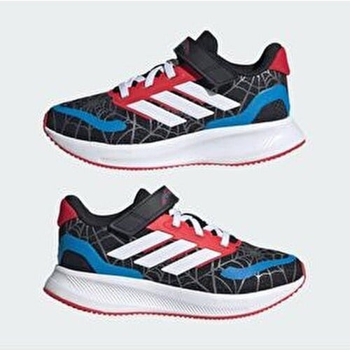 adidas Marvel Spider-Man Runfalcon Çocuk Spor Ayakkabı Suni Deri Tabanlı Konforlu Tasarım