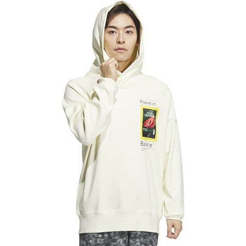 Adidas Natgeo Gfx Hdy Erkek Günlük Sweatshirts IS9523 Krem