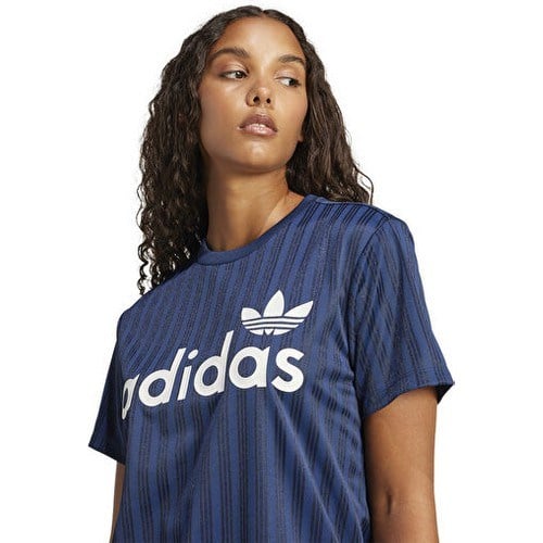 Adidas Originals JC7699 Linear Graphic Boyfriend Tee