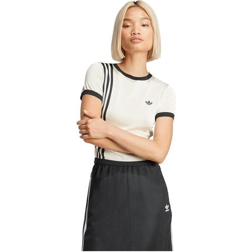 Adidas Originals JJ0961 Knitted 3-Stripes Short Tee