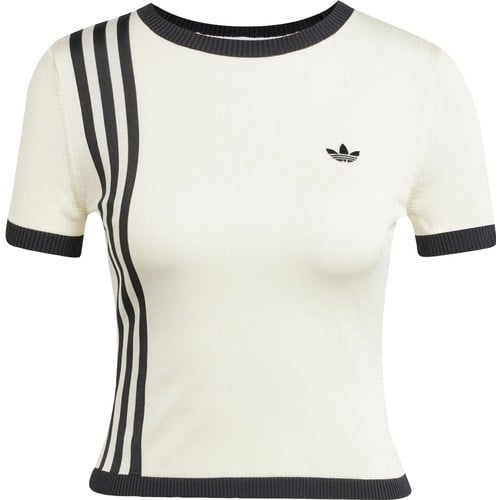 Adidas Originals JJ0961 Knitted 3-Stripes Short Tee