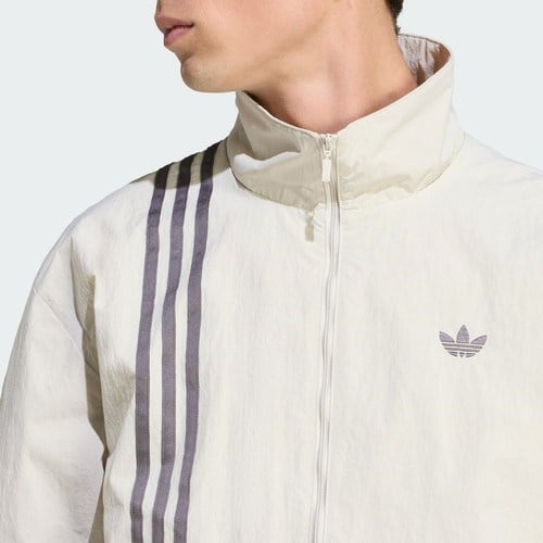 Adidas Originals JW1004 Firebird Front Stripes Woven Track Top