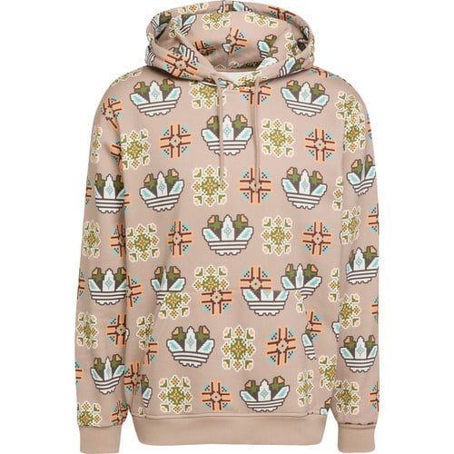 Adidas Originals JW1084 Tile Desenli Bol Kapüşonlu Üst