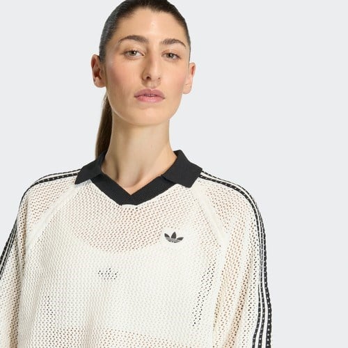 Adidas Originals KC6490 Knıtted Crochet Polo