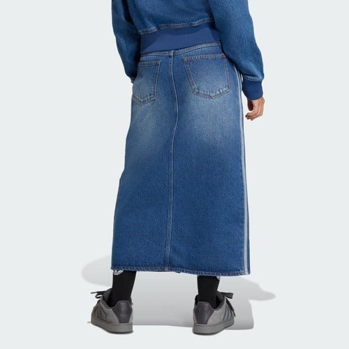 Adidas Originals KD2908 3 STRIPES PENCIL SKIRT DENIM