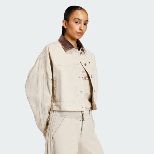 Adidas Originals KE1069 Canvas Tracktop Jacket