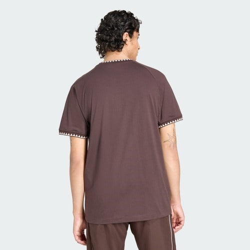 Adidas Originals KE2170 Chest Strıpes Engıneered Collar Tee