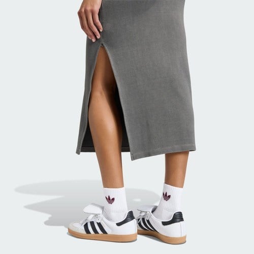 Adidas Originals KE3163 Essentıals Rıb Tank Maxı Dress Washed