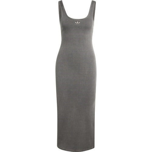 Adidas Originals KE3163 Essentıals Rıb Tank Maxı Dress Washed