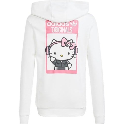 adidas Originals x Hello Kitty Kapüşonlu Üst - Beyaz IU3044