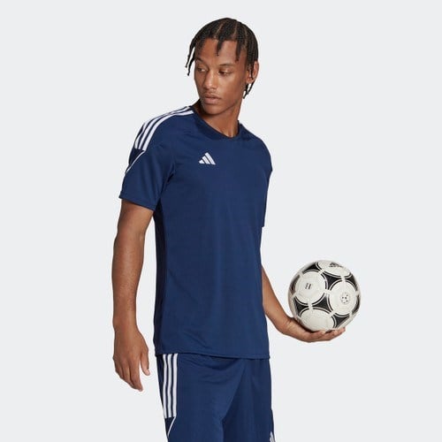 adidas Performance HR4608 Tiro 23 League Jersey Erkek Mavi - Beyaz Renkli Şık Tasarım Nefes Alabilir Kumaş