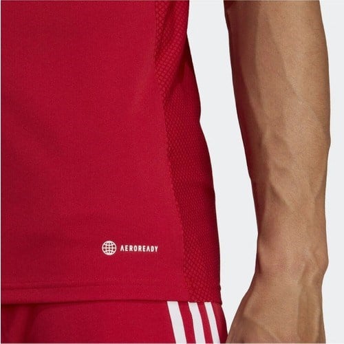 Adidas Performance HT6128 Tiro 23 League Jersey Erkek Kırmızı Beyaz Nefes Alabilir Kumaş ile Şık Tasarım
