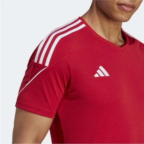 Adidas Performance HT6128 Tiro 23 League Jersey Erkek Kırmızı Beyaz Nefes Alabilir Kumaş ile Şık Tasarım