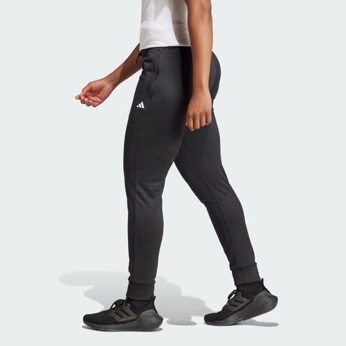 Adidas Performance IM2678 AEROREADY Game and Go Regular Tapered Fleece Pants