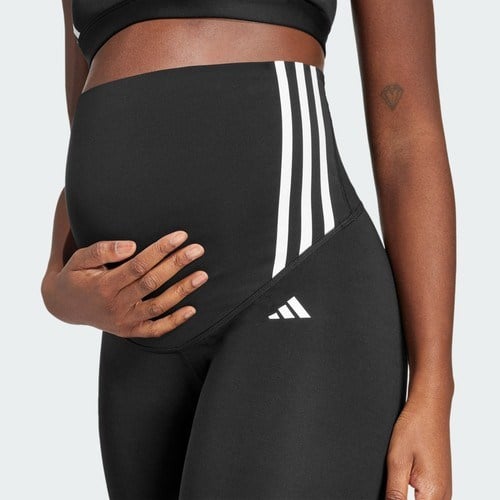 Adidas Performance IT2278 Optimé Essentials Full-Length Leggings (Maternity)