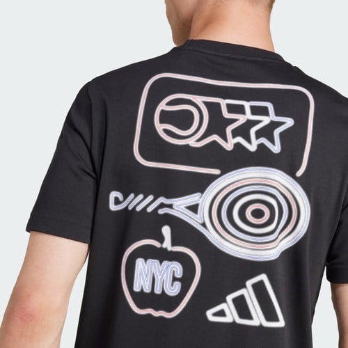 adidas Performance IW0148 Tennis City Lights Graphic Tee