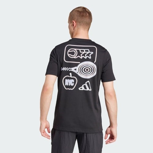 adidas Performance IW0148 Tennis City Lights Graphic Tee