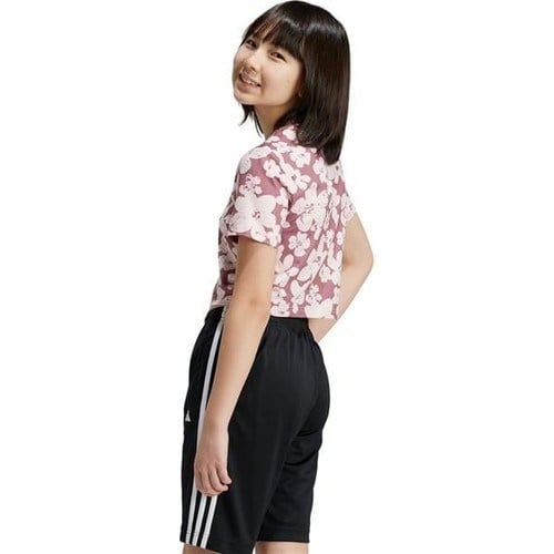 Adidas Performance IW3289 Train Essentials Seasonal Printed Cropped Training Tee Kids
