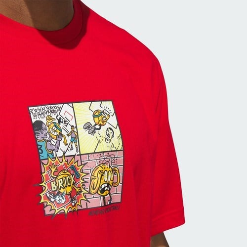 Adidas Performance IY1136 Lil Stripe Comic Graphic Tee