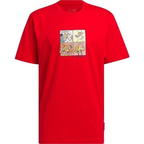 Adidas Performance IY1136 Lil Stripe Comic Graphic Tee