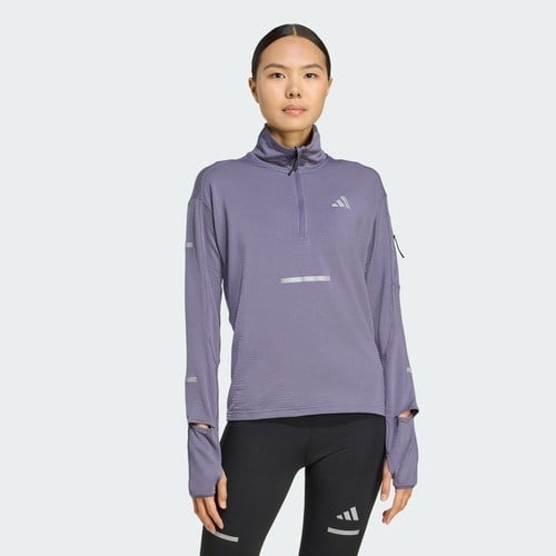 Adidas Performance JM5727 ADI365 Running Clımawarm+ Half-Zip