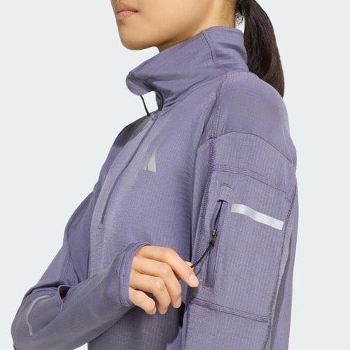 Adidas Performance JM5727 ADI365 Running Clımawarm+ Half-Zip