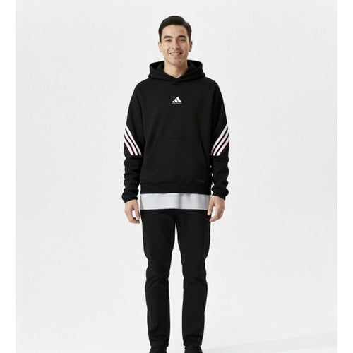 Adidas Performance JN2491 adidas Basketball Crazy Warm Fleece Hoodie