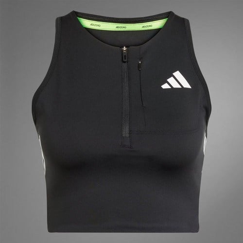 Adidas Performance JN7162 Adizero Running Gel Pocket Crop Top