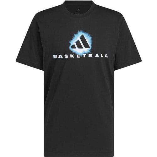 Adidas Performance JV8420 Basketball Lights Grafikli Tişört