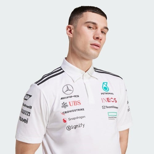 Adidas Performance JW0586 MERCEDES - AMG PETRONAS FORMULA ONE TEAM POLO