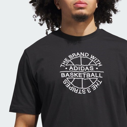 Adidas Performance JX1745 Basketball Emblem Graphic Tişört
