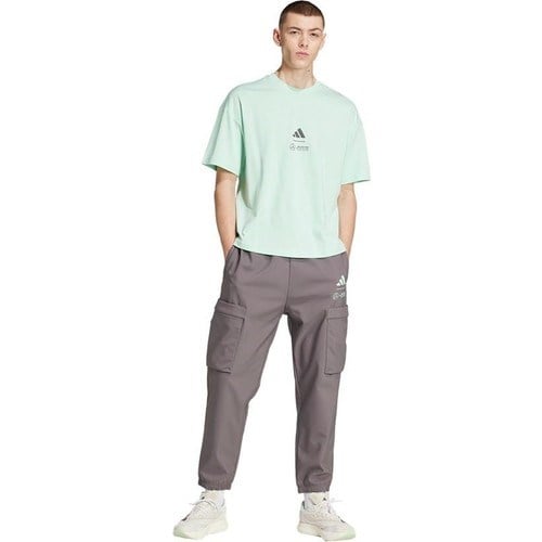 Adidas Performance JY3035 Mercedes - AMG Petronas Formula One Team Premium Woven Tee
