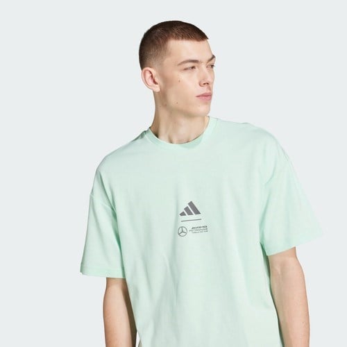 Adidas Performance JY3035 Mercedes - AMG Petronas Formula One Team Premium Woven Tee