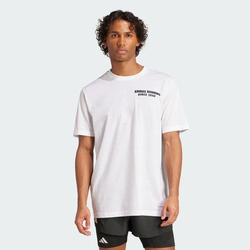 Adidas Performance KC2381 Koşu Sonrası Taco Grafikli Tişört