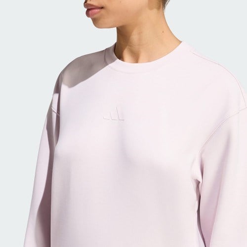 Adidas Performance KD0057 Designed-For-Training Warm-Up Crewneck Sweatshirt