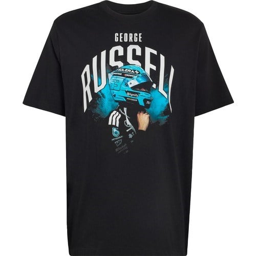 Adidas Performance KE7746 Mercedes - Amg Petronas Formula 1 Team George Russell Graphıc Tee