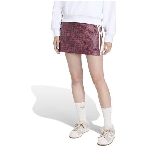 Adidas Pleather Sk Kadın Günlük Etek KD8785 Kırmızı