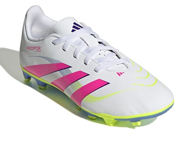 ADIDAS PREDATOR CLUB FG/MG J Çocuk Çim Zemin Kramponu ID3810 Beyaz