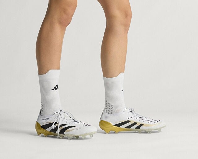 ADIDAS PREDATOR ELITE FG Unisex Çim Zemin Kramponu JI1086 Beyaz
