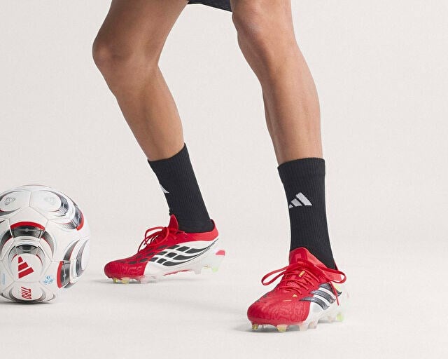 ADIDAS PREDATOR ELITE FG Unisex Çim Zemin Kramponu JS0433 Kırmızı