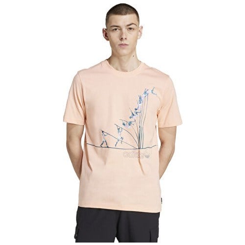 Adidas  Q12 Ts Pole Erkek Günlük Tişört JP4494 Pembe