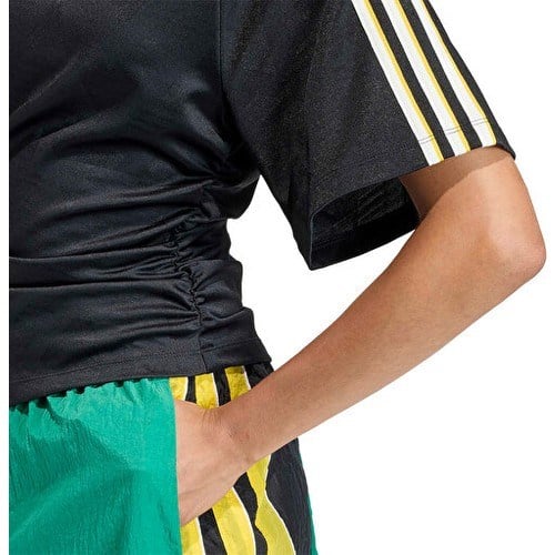 Adidas Rouched Foot J Kadın Futbol Originals Forma KC9123 Siyah XL Sezonluk Kadınlar İçin